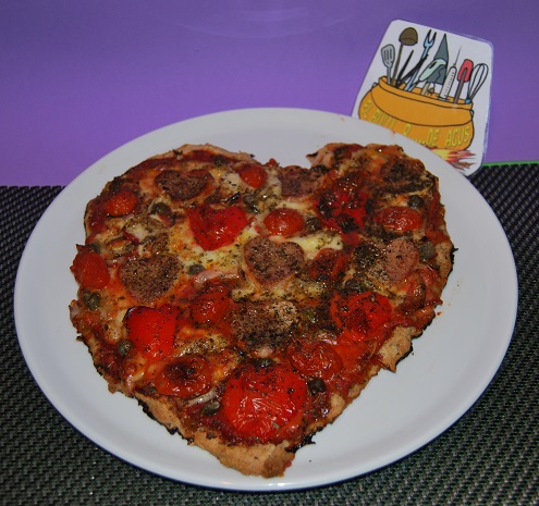pizza san valentin