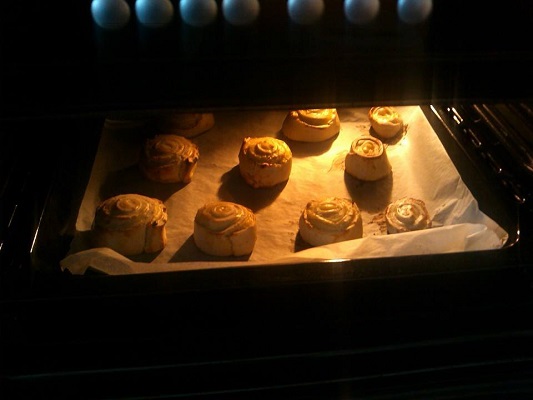 Caracolas de crema pastelera (4)