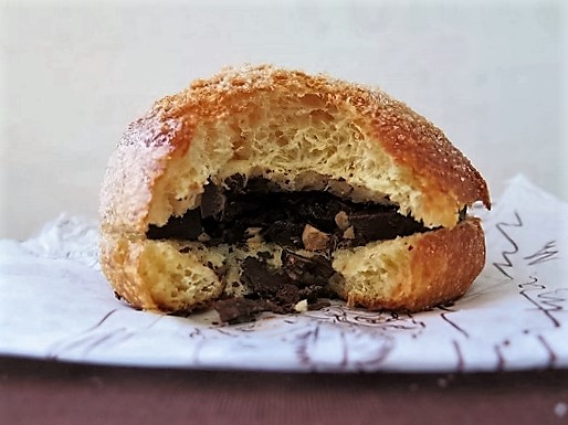 bollo brioche chocolate