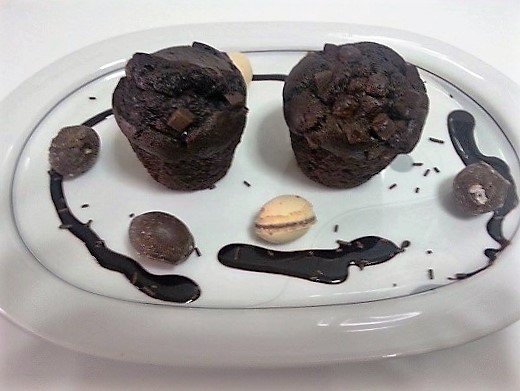 muffins chocolate caseros