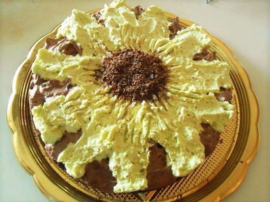 Cheesecake de avellana y pistacho