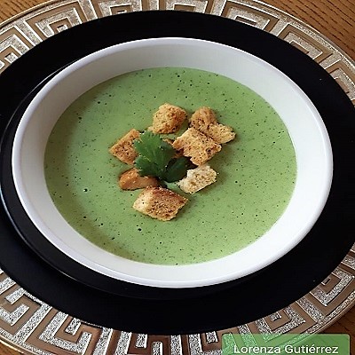 Top 64+ imagen receta de crema de cilantro con almendras