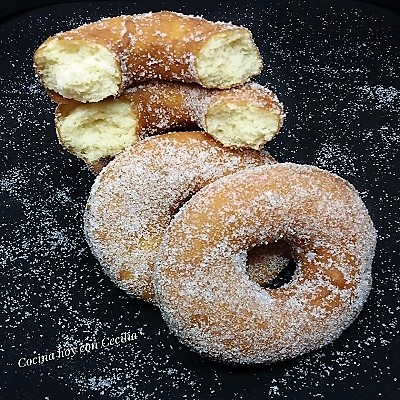 donuts azucarados